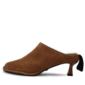 MINK SOLE MULES NUH4644BR